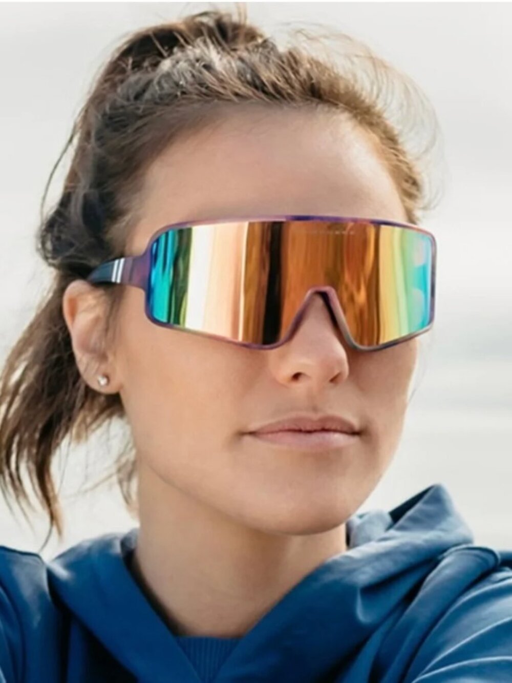 Blenders Cloud Racer Shield Sunglasses Sun Glasses Colorful Rainbow Eclipse